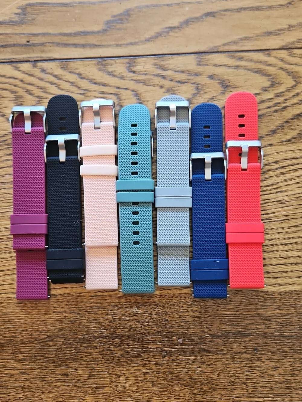 Silicone Replacement Watch Strap - Multi Color Pack
